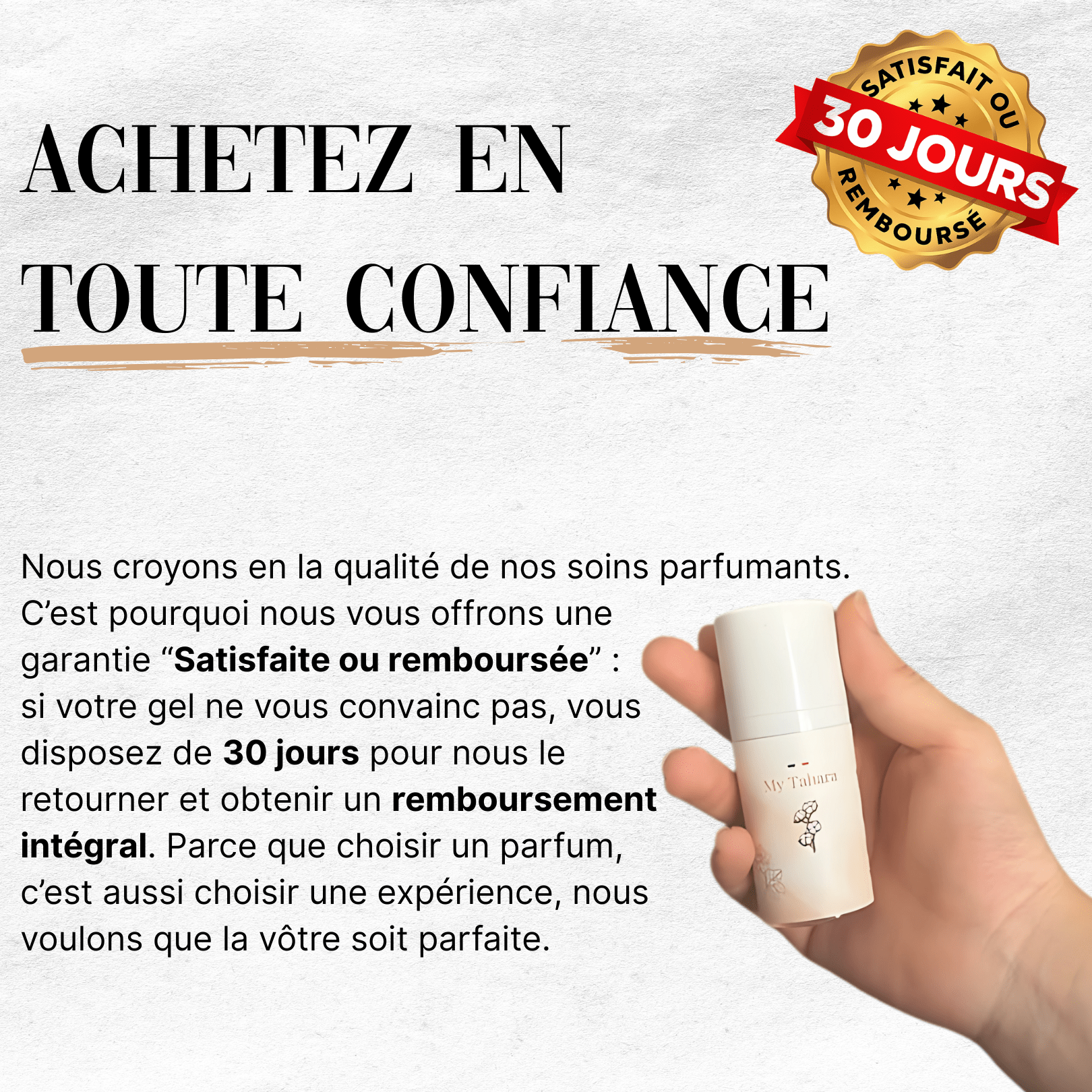 My Tahara – Gel intime au musc blanc pour te sentir fraîche, féminine et confiante